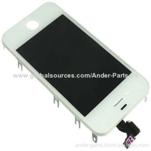Genuine LCD with digitizer assembly for iPhone 4/4s, hot selling and lowest price